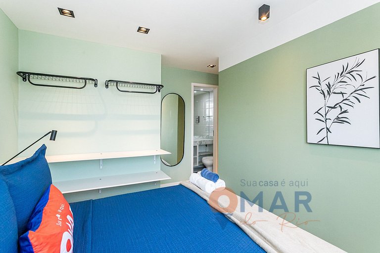 2BDR: vista al mar y piscina en Barra|ELS 440/2109