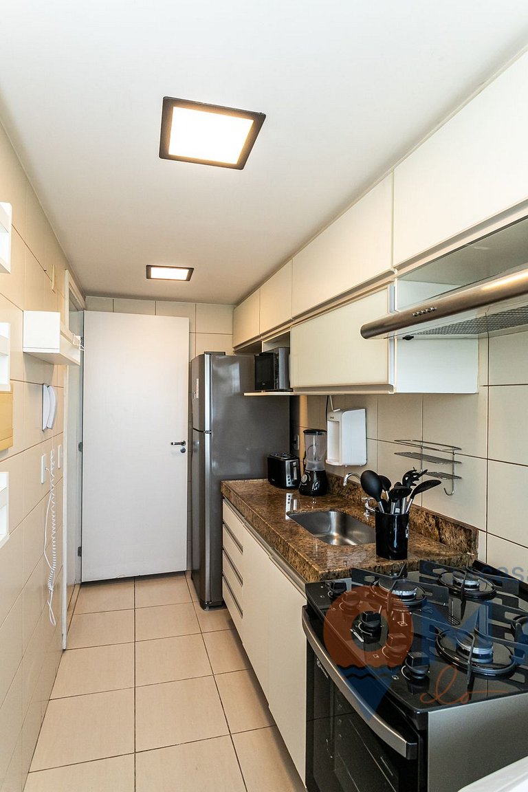 2BDR: vista al mar y piscina en Barra|ELS 440/2109