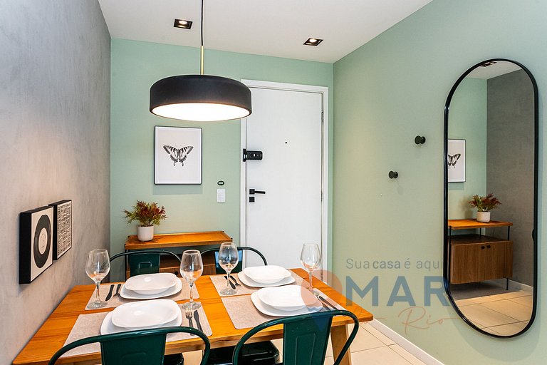 2BDR: vista al mar y piscina en Barra|ELS 440/2109