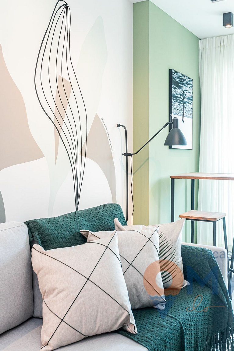 2BDR: vista al mar y piscina en Barra|ELS 440/2109