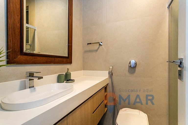 Lujo 3BDRs vista al mar en Copacabana | A 2440/515