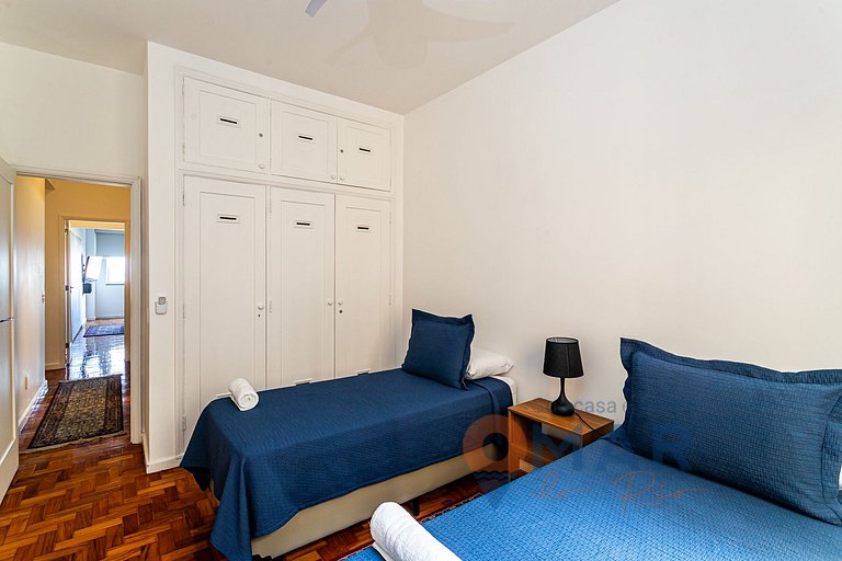 Lujo 3BDRs vista al mar en Copacabana | A 2440/515