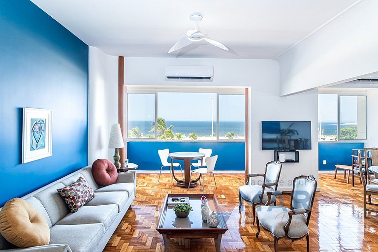 Lujo 3BDRs vista al mar en Copacabana | A 2440/515