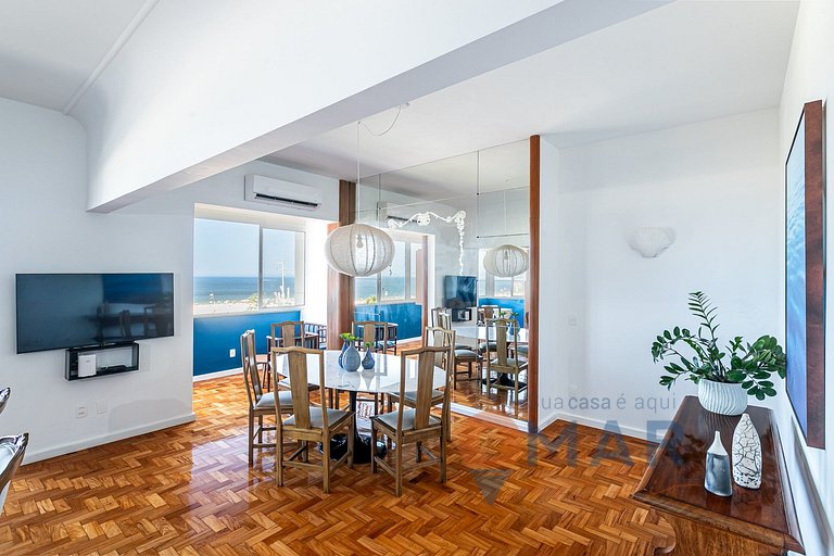 Lujo 3BDRs vista al mar en Copacabana | A 2440/515