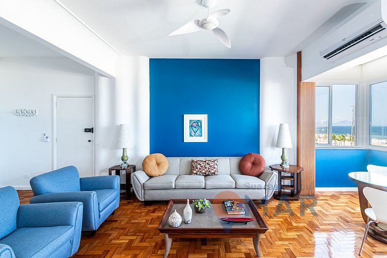 Lujo 3BDRs vista al mar en Copacabana | A 2440/515