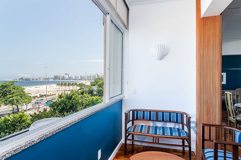 Lujo 3BDRs vista al mar en Copacabana | A 2440/515
