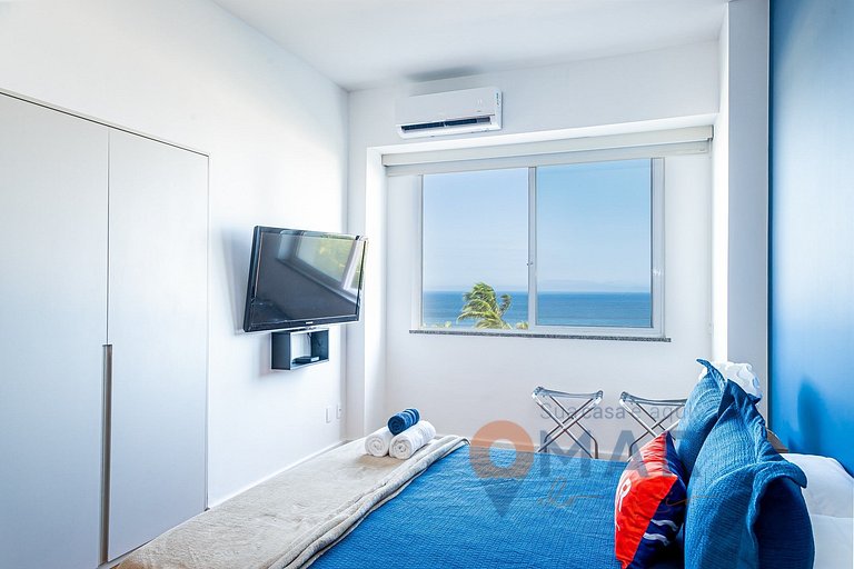 Lujo 3BDRs vista al mar en Copacabana | A 2440/515