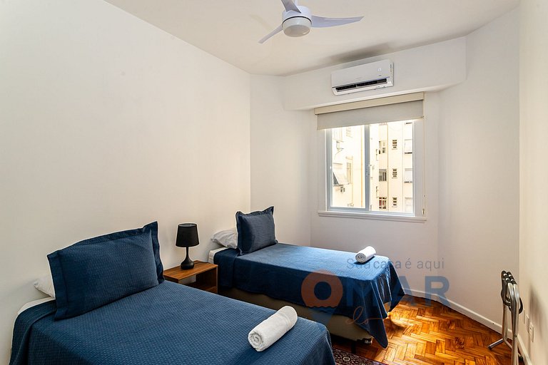 Lujo 3BDRs vista al mar en Copacabana | A 2440/515