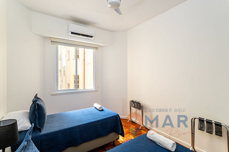 Lujo 3BDRs vista al mar en Copacabana | A 2440/515