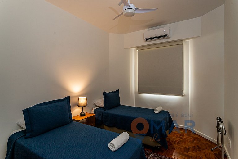 Lujo 3BDRs vista al mar en Copacabana | A 2440/515