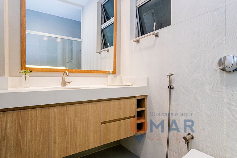 Lujo 3BDRs vista al mar en Copacabana | A 2440/515