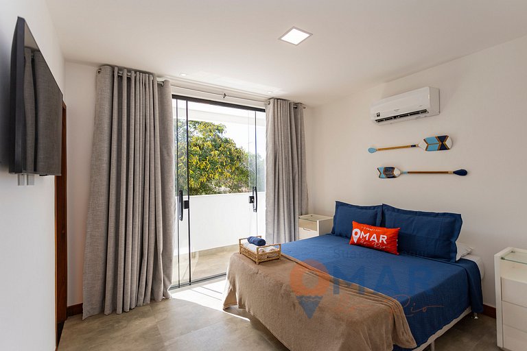 Refuge in Búzios: 3 Bedrooms for 7 people | CSM 90