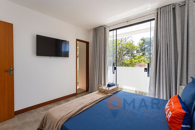 Refuge in Búzios: 3 Bedrooms for 7 people | CSM 90