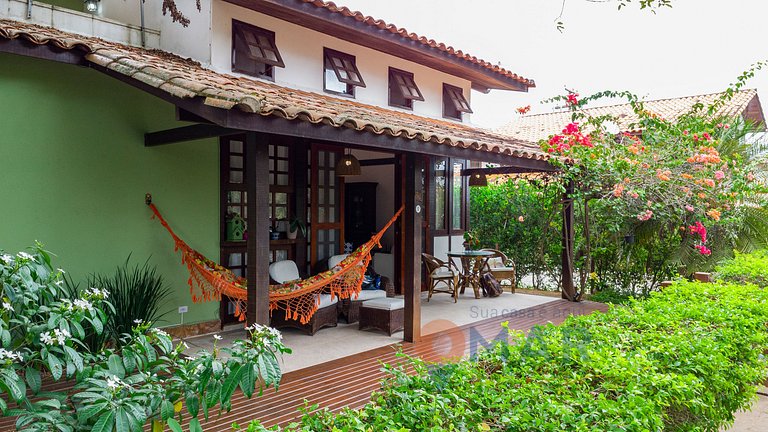 Beach House in Búzios with Gourmet Area | CE 30