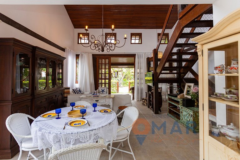 Beach House in Búzios with Gourmet Area | CE 30