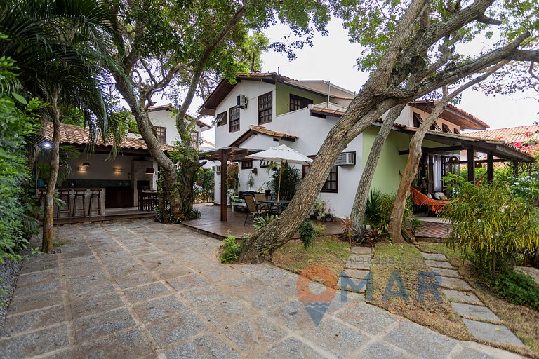 Beach House in Búzios with Gourmet Area | CE 30