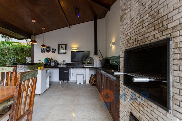 Beach House in Búzios with Gourmet Area | CE 30