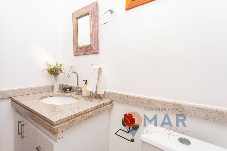 Beach House in Búzios with Gourmet Area | CE 30