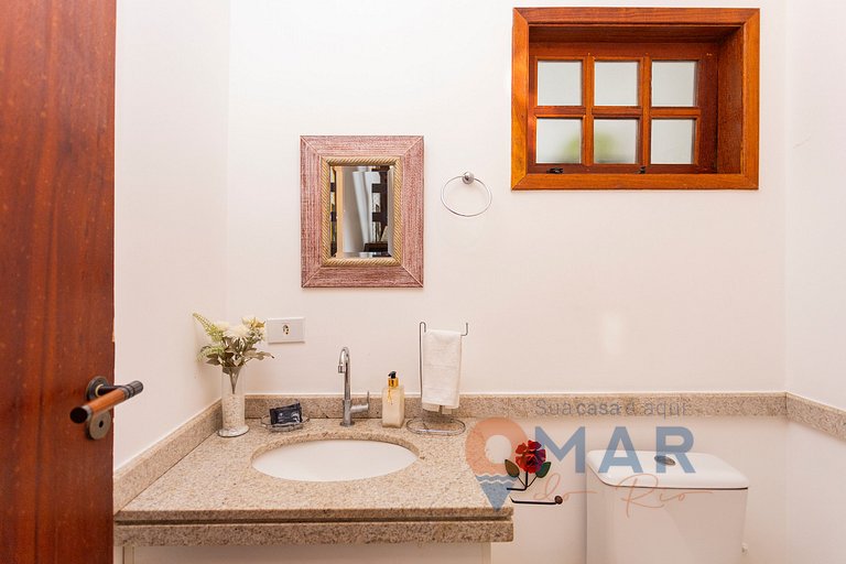 Beach House in Búzios with Gourmet Area | CE 30