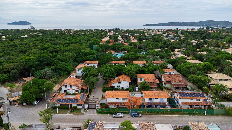 Beach House in Búzios with Gourmet Area | CE 30