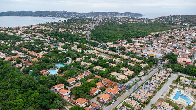 Beach House in Búzios with Gourmet Area | CE 30