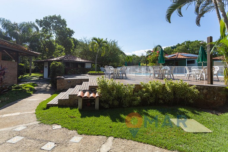 Beach House in Búzios with Gourmet Area | CE 30