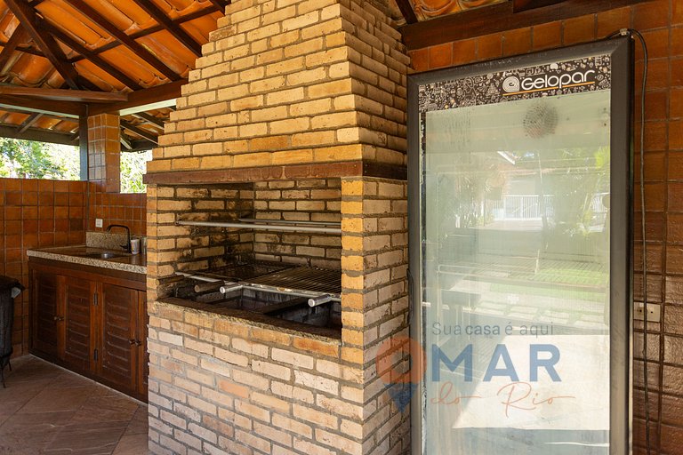 Beach House in Búzios with Gourmet Area | CE 30