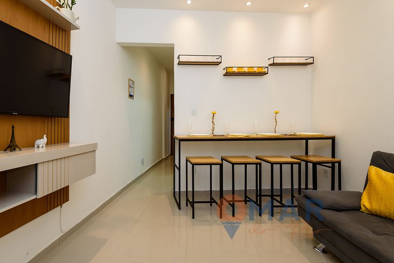 1BDR a 480m de la playa de Copacabana | BR 211/402