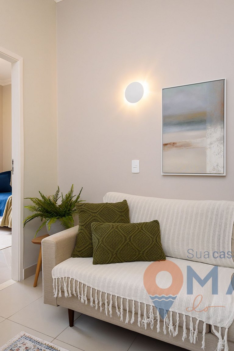 Amplo 2Qtos a 150m da Praia | NSC 1236/1107