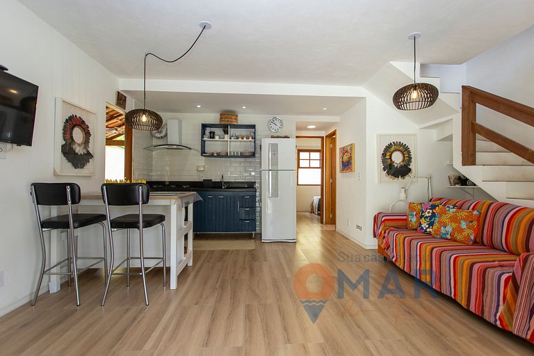 Casa con Área Gourmet y Piscina en Búzios | Céu 27