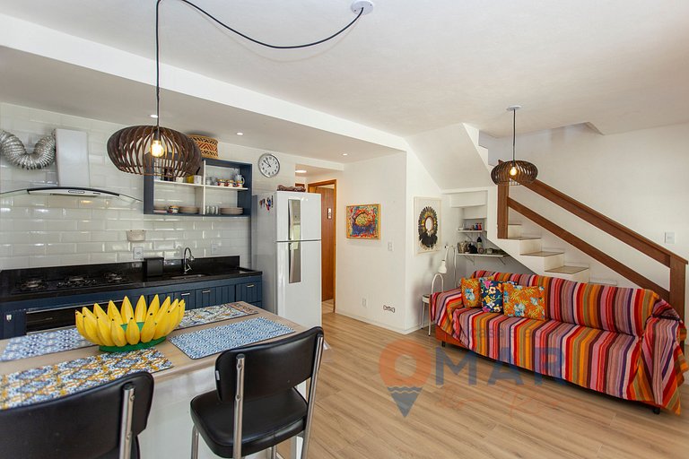 Casa con Área Gourmet y Piscina en Búzios | Céu 27