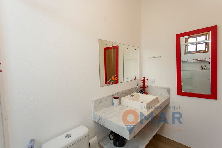 Casa con Área Gourmet y Piscina en Búzios | Céu 27