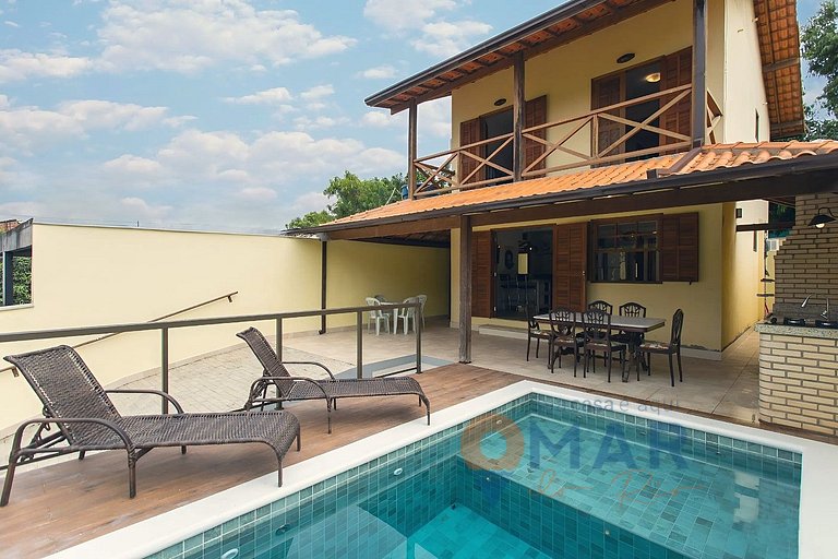 Casa con Área Gourmet y Piscina en Búzios | Céu 27