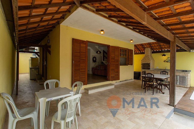 Casa con Área Gourmet y Piscina en Búzios | Céu 27