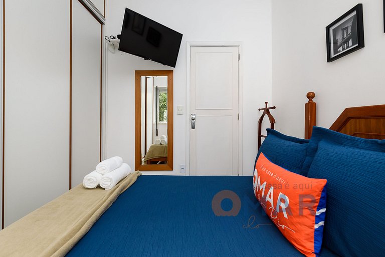 Quarto e Sala a 450m da Praia | RC 34/506