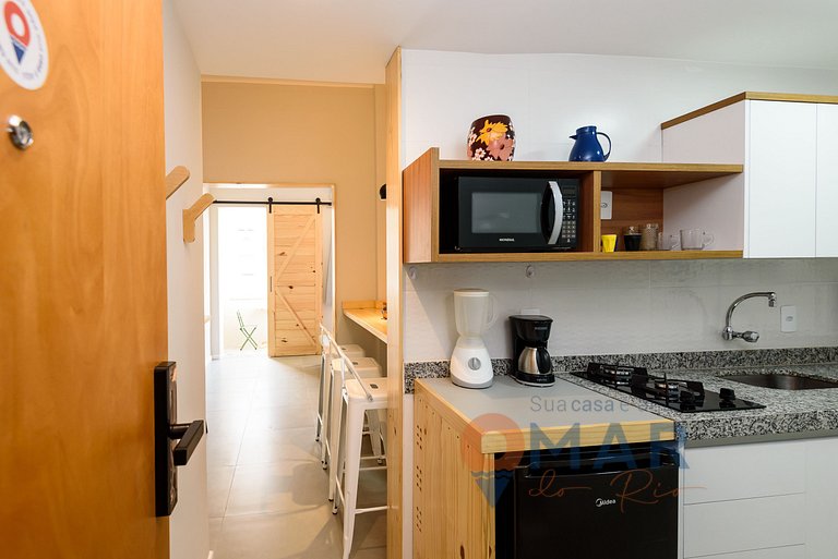 Studio w/ balcony 200m from the beach | CDM 13/907