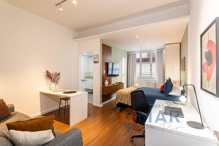 Studio en Leblon a 6Min de la playa | VA 380/403