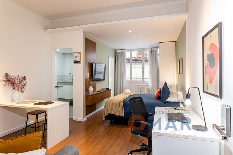 Studio in Leblon 6Min from the beach | VA 380/403