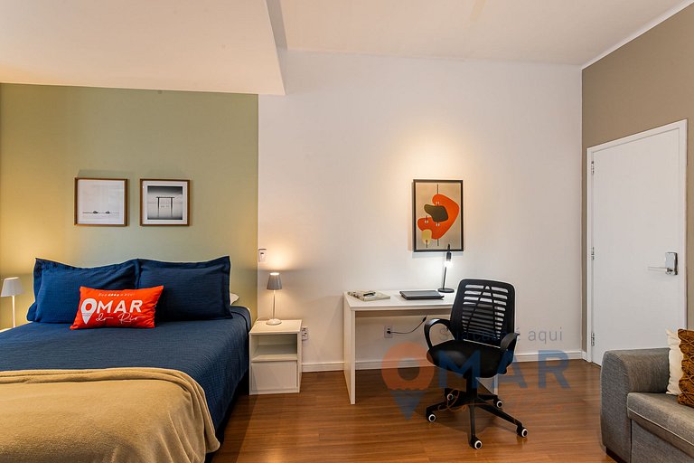 Studio en Leblon a 6Min de la playa | VA 380/403