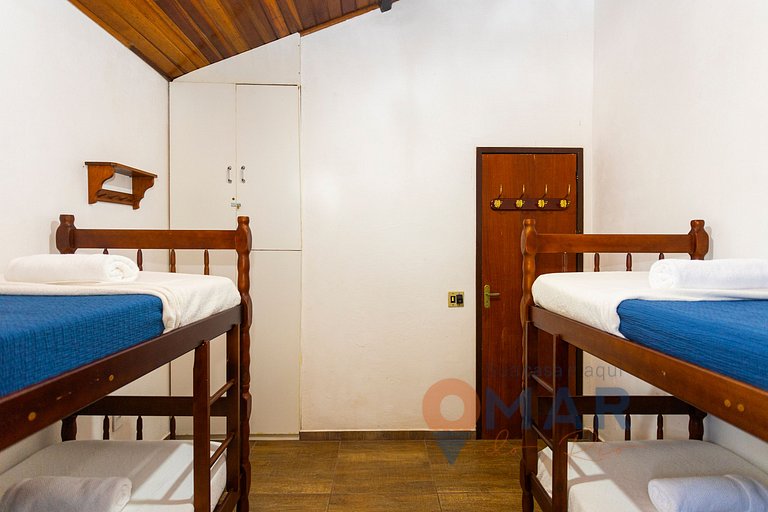 Casa c/ Churrasqueira em Búzios,200m da Praia|VS25