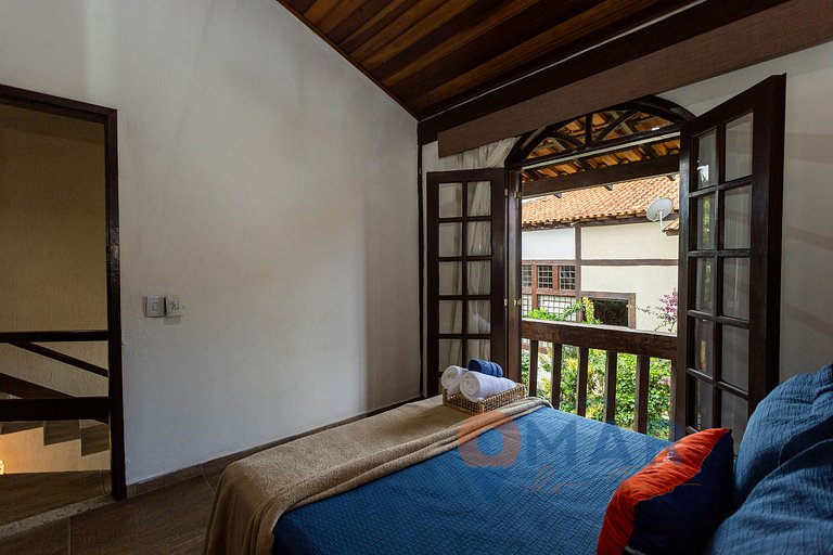 Casa c/ Churrasqueira em Búzios,200m da Praia|VS25