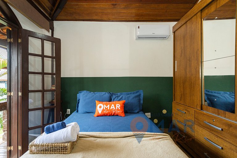 Casa c/ Churrasqueira em Búzios,200m da Praia|VS25