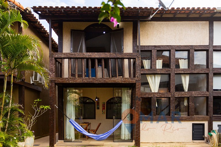 Casa c/ barbacoa en Búzios, 200m de la playa|VS 25