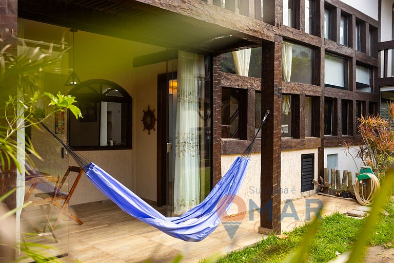 Casa c/ Churrasqueira em Búzios,200m da Praia|VS25