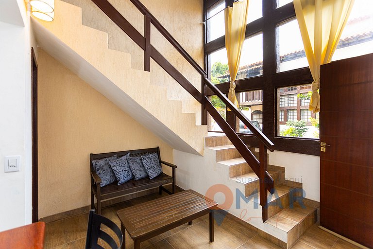 Casa c/ Churrasqueira em Búzios,200m da Praia|VS25