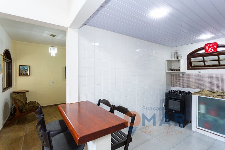 Casa c/ barbacoa en Búzios, 200m de la playa|VS 25