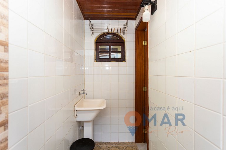 Casa c/ Churrasqueira em Búzios,200m da Praia|VS25