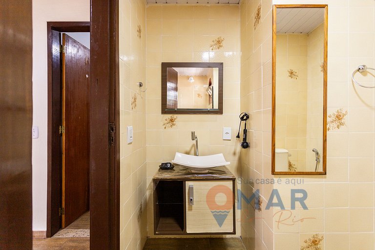 Casa c/ Churrasqueira em Búzios,200m da Praia|VS25