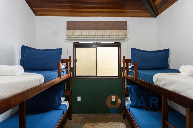 Casa c/ barbacoa en Búzios, 200m de la playa|VS 25