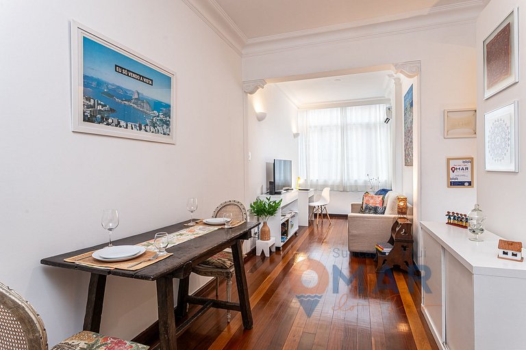 Copacabana charm 100m from the beach | RE 85/704